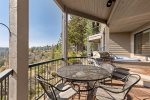 View from deck, River Ridge 2, sleeps 6, Mt. Bachelor Village Resort Bend Oregon